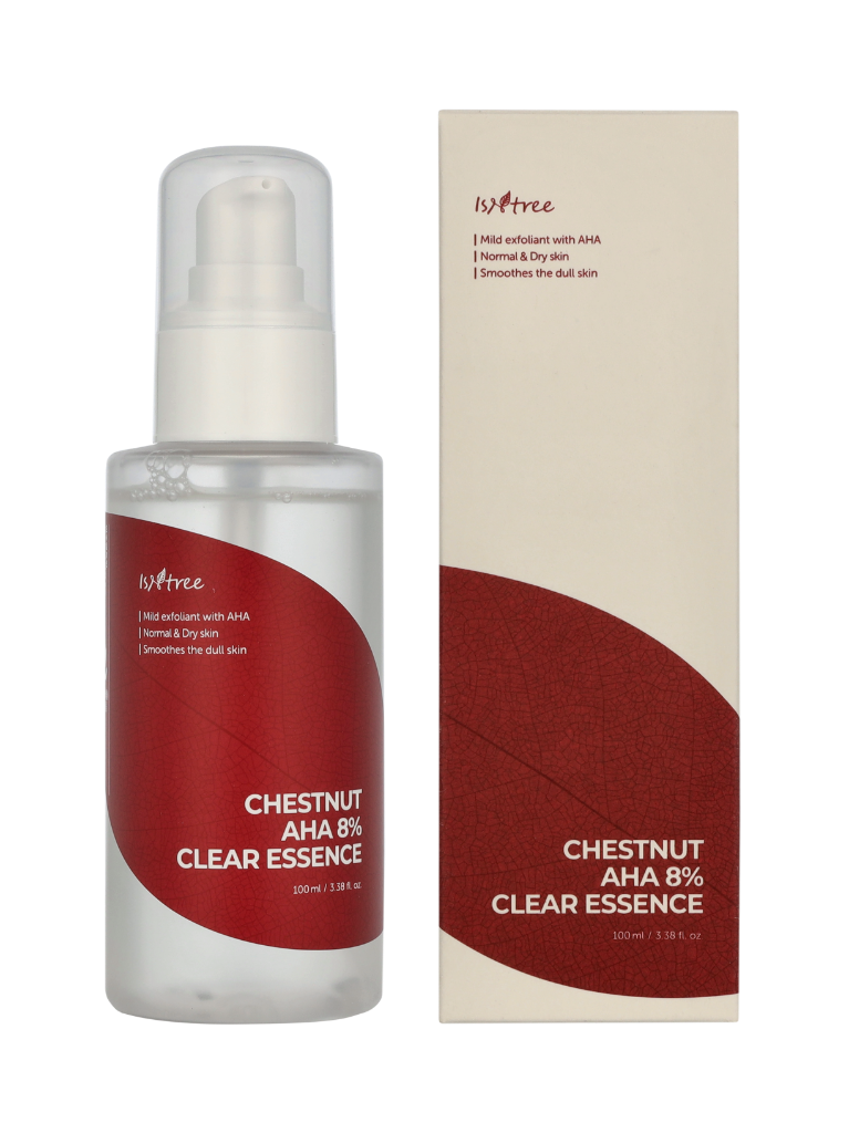 Isntree Chestnut AHA 8% Clear Essence 100 ml