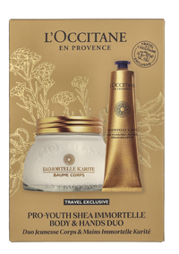 L'Occitane Immortelle Pro Youth Shea Hand Cream & Body Set 150 ml