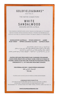 Goldfield & Banks White Sandalwood Eau de parfum Spray 100ml