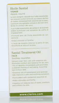 Clarins Santal Face Treatment Oil 30 ml