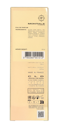 Montale Aoud Night Edp Spray 100 ml
