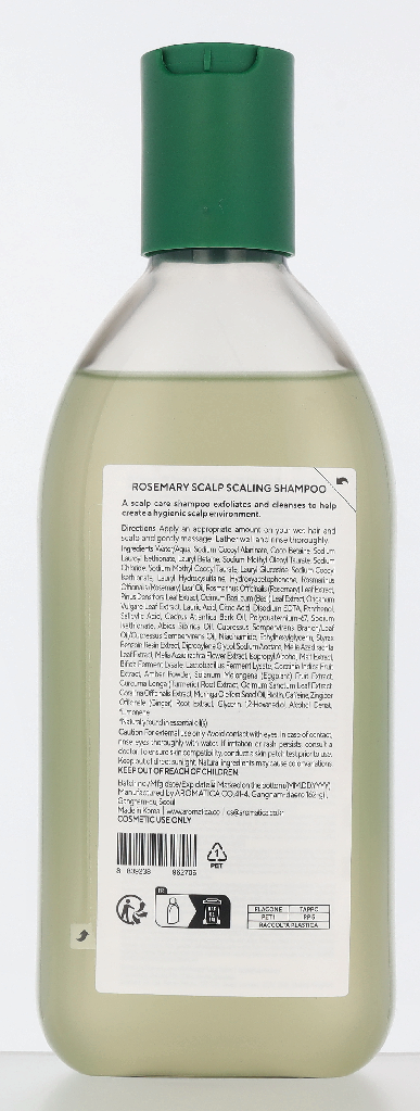 Aromatica Rosemary Scalp Scaling Shampoo 400 ml