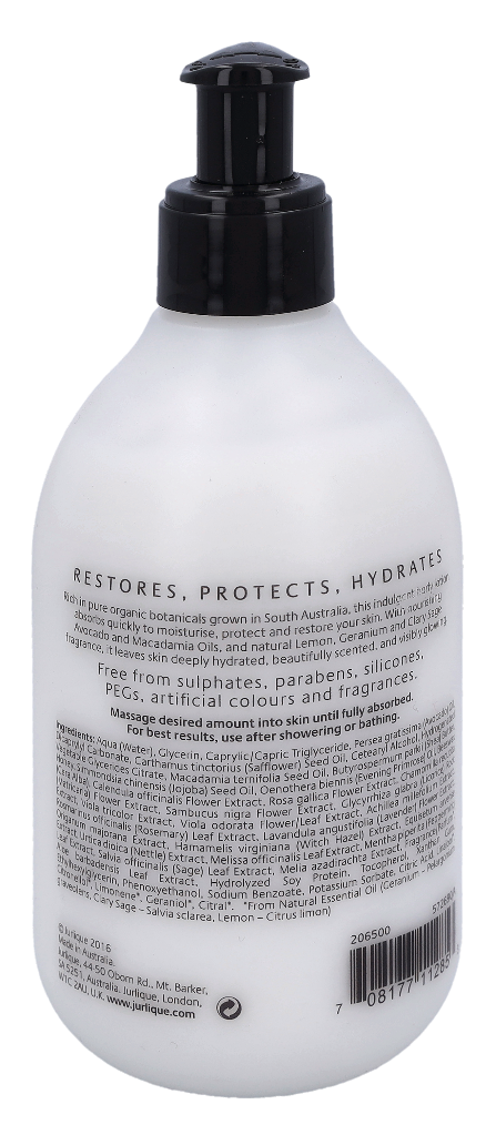 Jurlique Restoring Lemon, Geranium & Clary Sage Body Lotion 300 ml