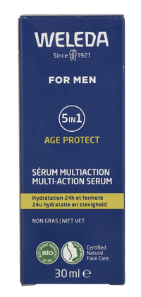 Weleda 5 In 1 Age Protect Serum For Men 24H 30 ml