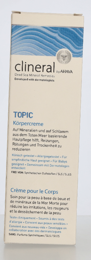 Ahava Clineral TOPIC Body Cream 200ml