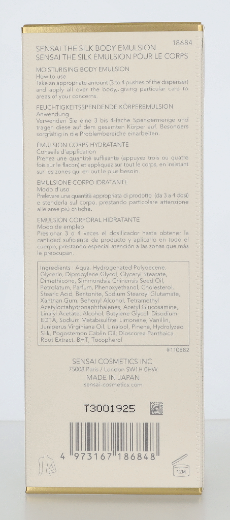 Sensai The Silk Body Emulsion 200ml