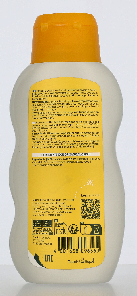 Weleda Baby Calendula Oil Fragrance 200 ml