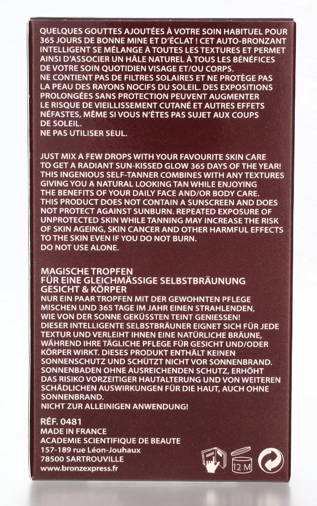 Academie BronzExpress Magic Radiance Drops 30 ml