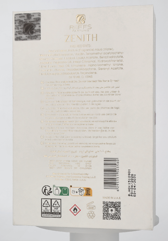 Riiffs Zenith Extrait De Parfum 100 ml