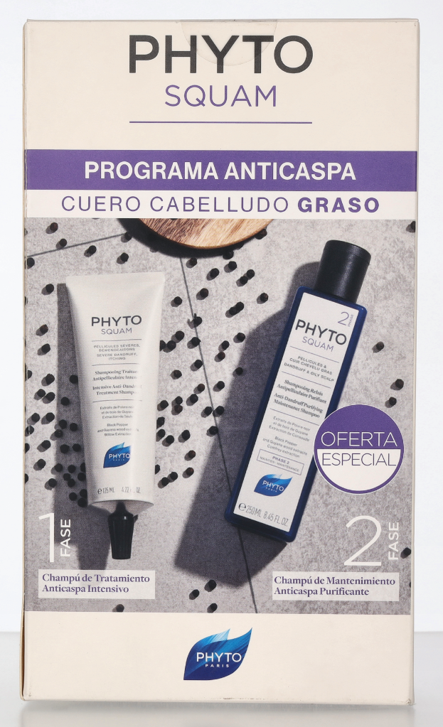 Phyto Phytosquam Purifying Shampoo Duo Set 375 ml
