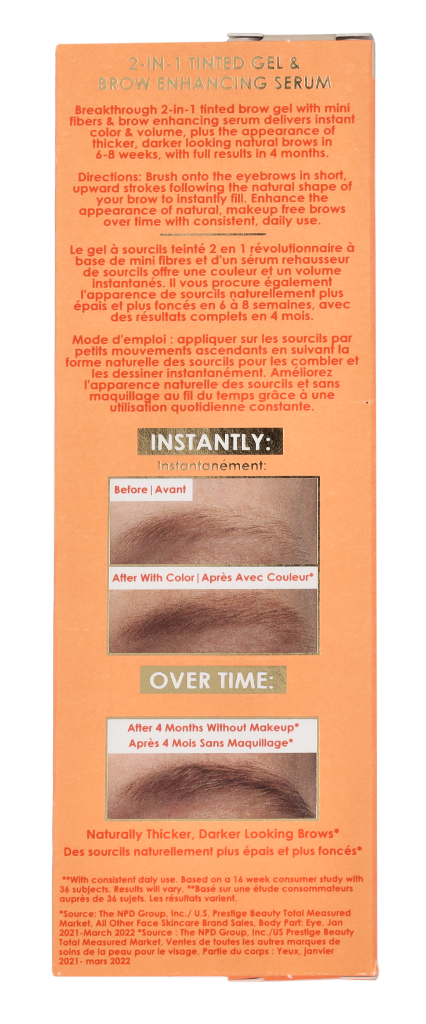 GrandeBROW 2-In-1 Tinted Gel + Enhancing Serum 3.50 ml