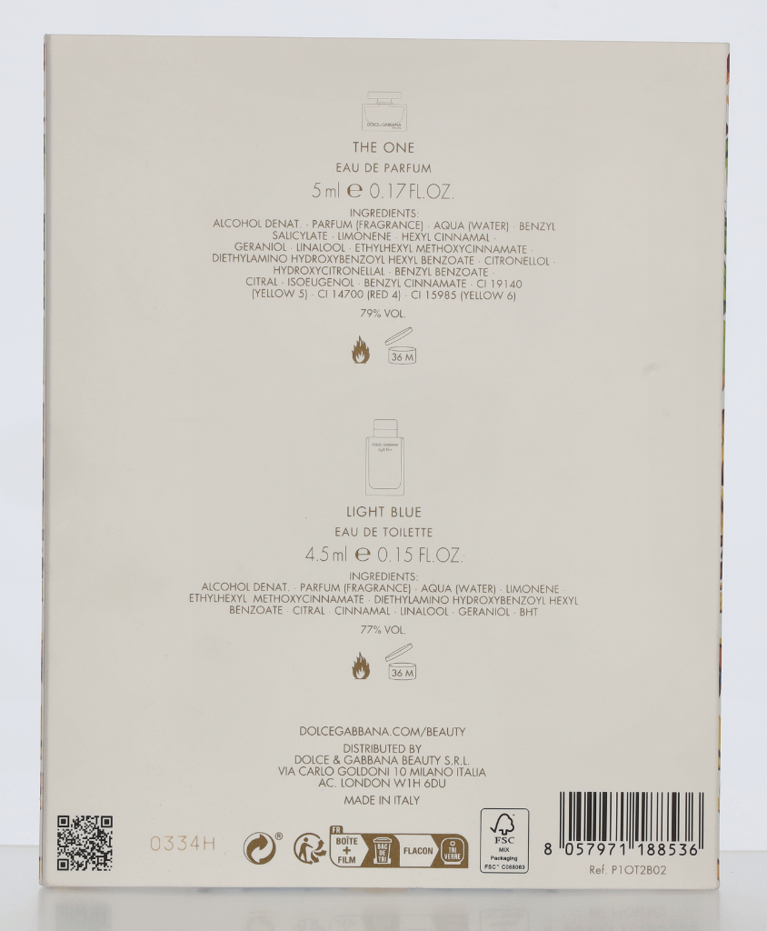 Dolce & Gabbana The One Miniature Set