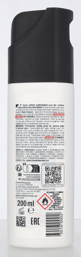 L'Oreal Tecni.Art Fix Design Directional Fixing Spray