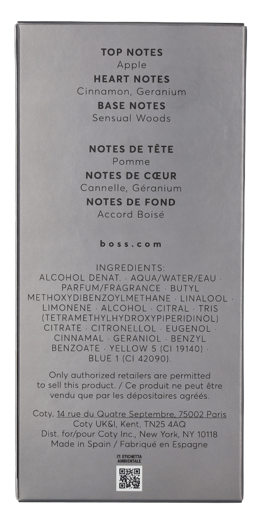 Boss Bottled Edt Spray