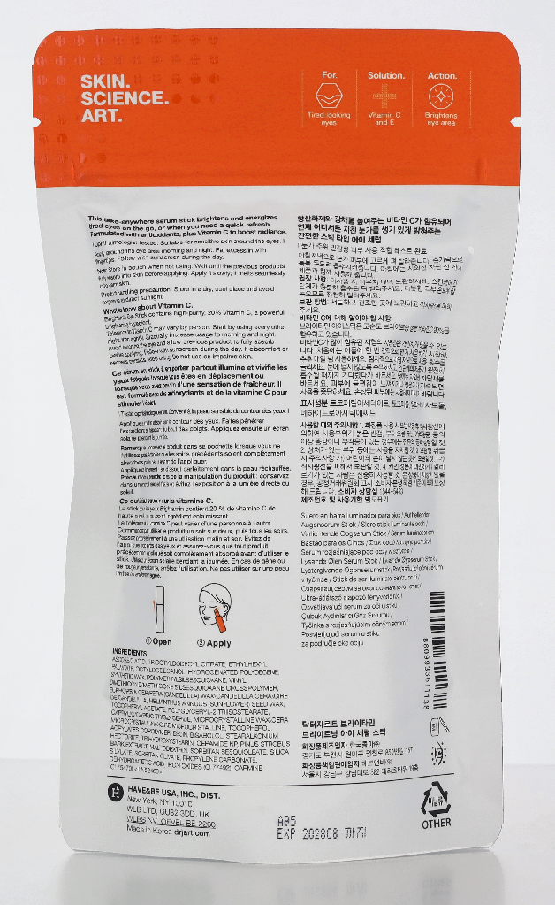 Dr. Jart Brightamin Brightening Eye Serum Stick 3.06 g